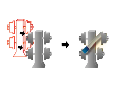 Investment Casting Process Infographic Step 7: Shell & Casting Removal